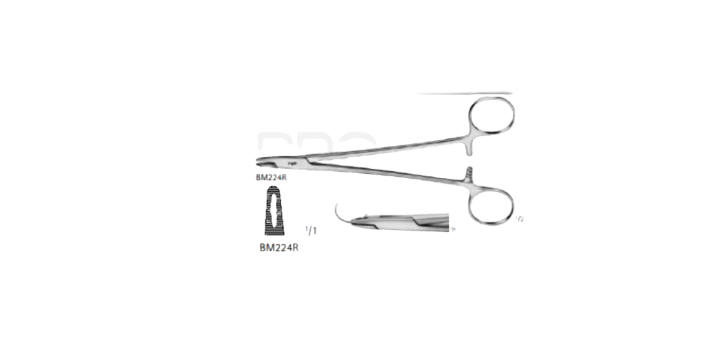 Adson Needle Holder, Fenestrated | BM224R