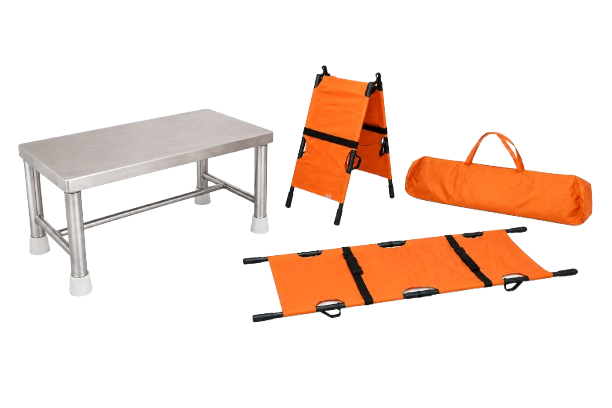 Folding Stretcher and Foot Single/ Double Step