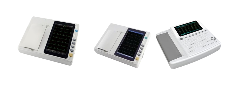 3 Para ECG Machines