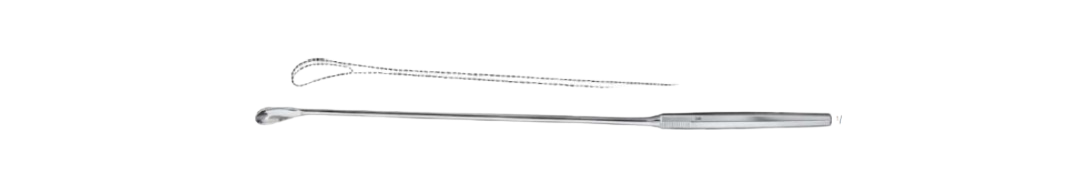 Luer- Koerte Scoops, Malleable Shaft | EB168R