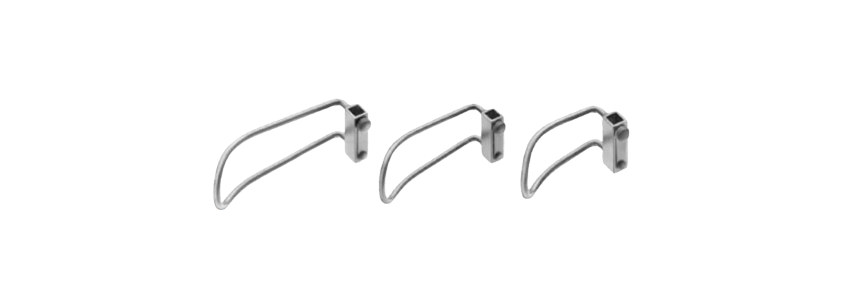 Balfour Side Blade Solid F/ Retractor MB221R, MB222R | MB577R