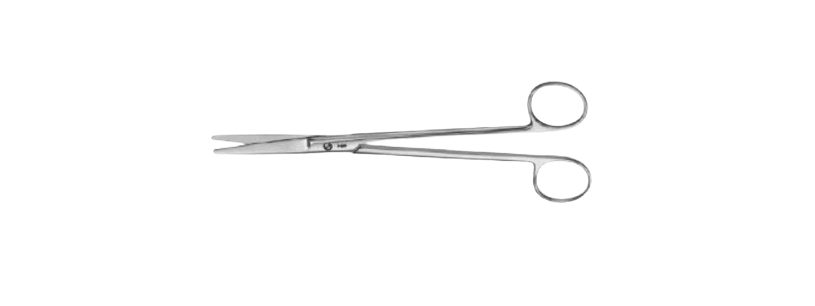 Mayo-Stile Dissecting Scissors, Beveled Blade | BC576R