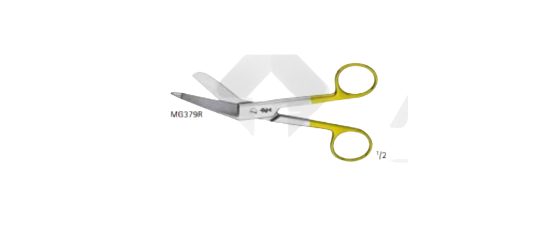 Lister Bandage Scissors, Gold Handle | MG379R