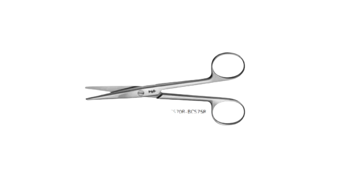 Mayo-Stile Dissecting Scissors, Flat Blade | BC570R