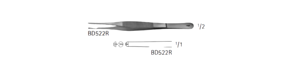 Adson Tissue Forceps, Delicate | BD522R