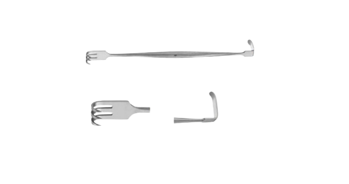 Senn Retractor, Round Tapered Handle Length(in.) | MG276R