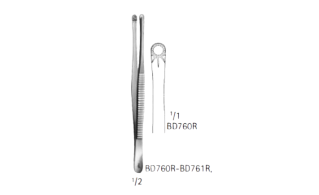 Russian Tissue Forceps | BD755R