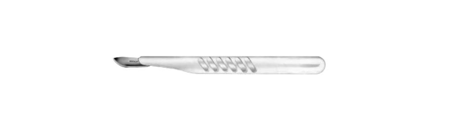 Sterile Scalpels W/ Plastic Handle and Blade Protector | BA210