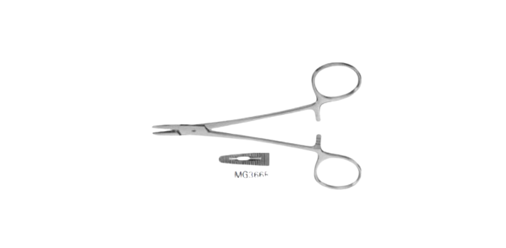 Collier Needle Holder, Fenestrated | MG366R