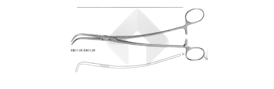 Gray Cystic Gall Duct Forceps | EB011R