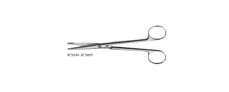 Mayo Dissecting Scissors, Round Blade | BC584R